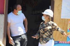 VISITA A TERRENO OBRAS CALLE LOS ALERCES