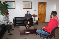 ALCALDE MARCOS MORALES AVANZA EN AGENDA DE ACTIVIDADES CON SEREMI DE DEPORTES 