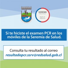TOMA DE MUESTRAS PCR EN HORCÓN Y PUCHUNCAVÍ