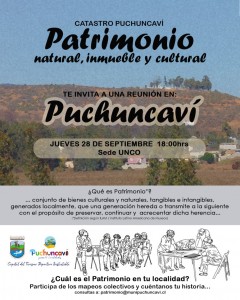 EQUIPO DE PROYECTO CATASTRO PATRIMONIAL REALIZARÁ JORNADA EN PUCHUNCAVÍ