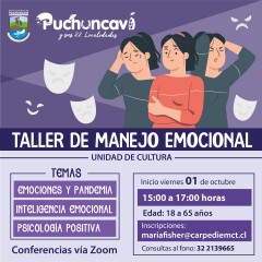 APOYANDO LA SALUD MENTAL: TALLER DE MANEJO EMOCIONAL