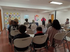 BENEFICIARIOS DE CURSO DE GASFITERÍA RECIBIERON PRIMERAS INDICACIONES