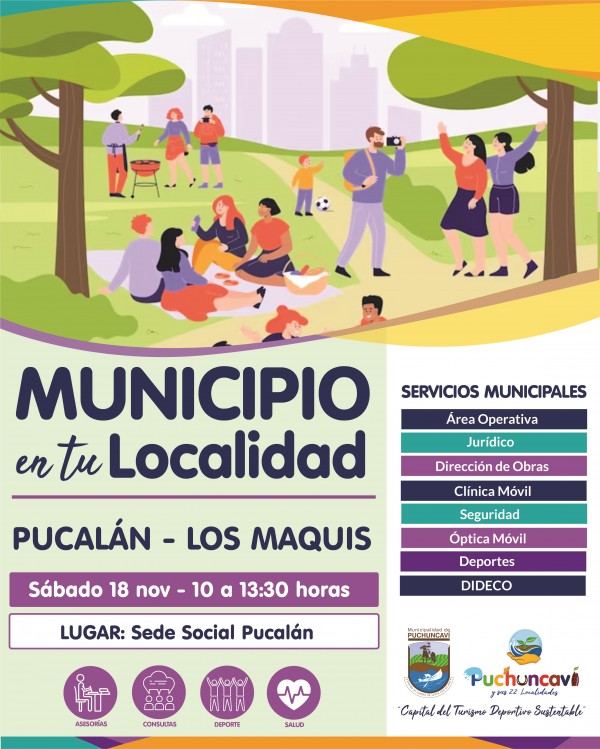 MUNICIPIO EN TU LOCALIDAD SE TRASLADA HASTA PUCALÁN