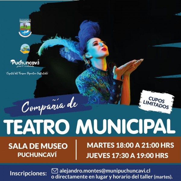 VEN Y PARTICIPA TALLER COMPAÑÍA DE TEATRO