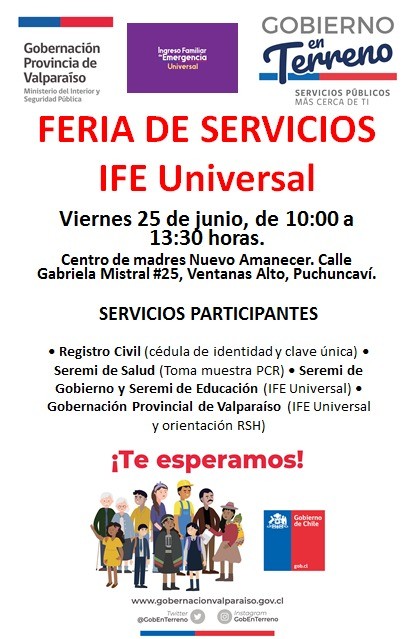 FERIA DE SERVICIOS EN LAS VENTANAS