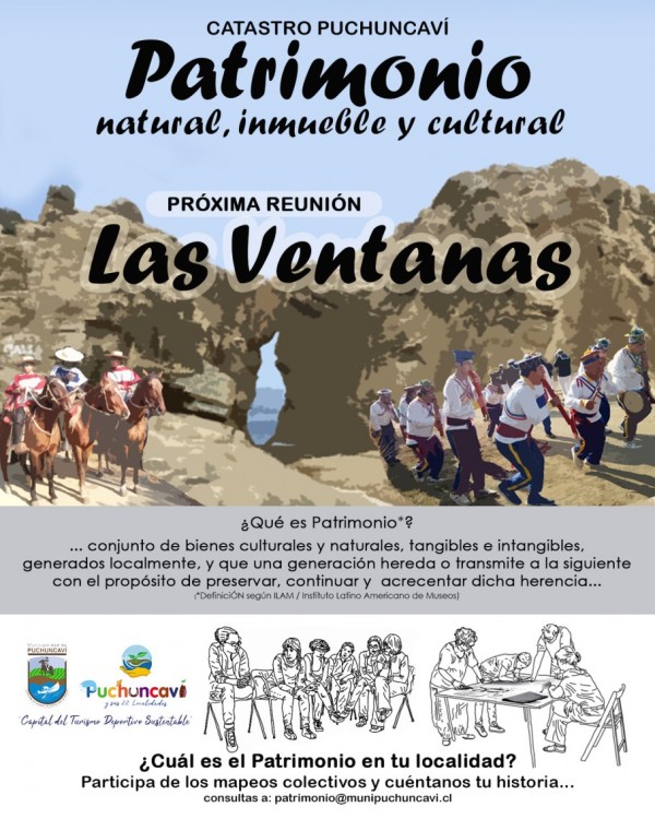 PRONTO REALIZAREMOS NUEVA REUNIÓN PARTICIPATIVA SOBRE EL PATRIMONIO LOCAL