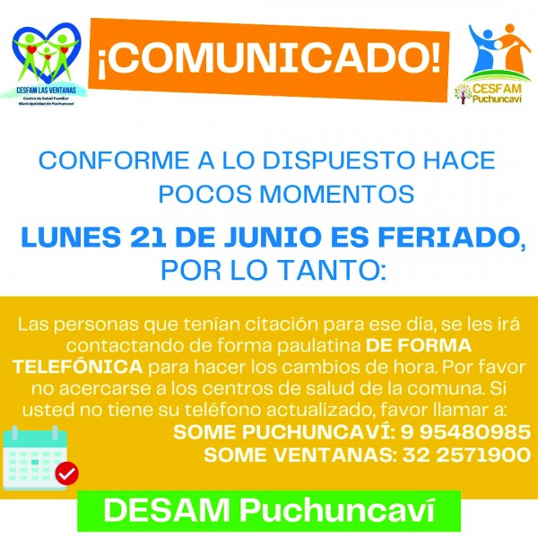 DEPARTAMENTO DE SALUD INFORMA