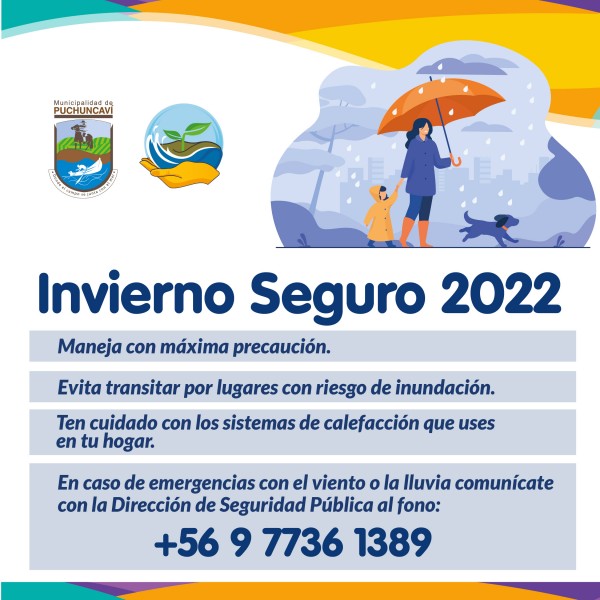 INVIERNO SEGURO 2022 🌧️💨☔
