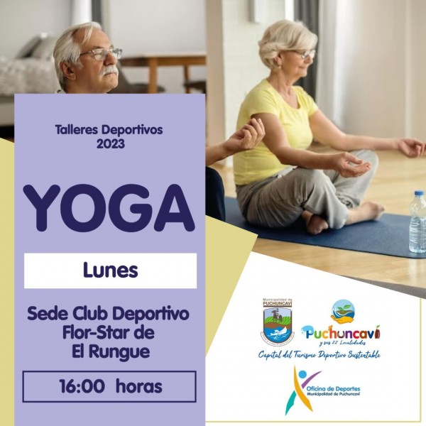 COMIENZA NUEVO TALLER DE YOGA EN EL RUNGUE