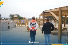 ALCALDE SUPERVISÓ AVANCES EN SECTOR PISCINA DE PUCHUNCAVÍ